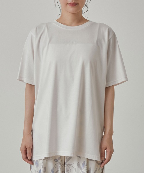 NERGY（ナージー）の「【UV＆吸水速乾】on color グラフィックTシャツ（Tシャツ/カットソー・レディース・ホワイト/スミクロ・FREE）」の8枚目の写真