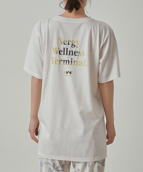 NERGY（ナージー）の「【UV＆吸水速乾】on color グラフィックTシャツ（Tシャツ/カットソー・レディース・ホワイト/スミクロ・FREE）」の10枚目の写真