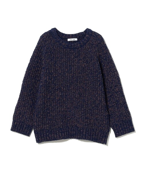 B:MING by BEAMS（ビーミングバイビームス）の「モール プルオーバー ニット 2024FW（90～140cm）（ニット/セーター・キッズ・ネイビー/イエロー・L(130-140)/S(90-100)/M(110-120)）」の20枚目の写真