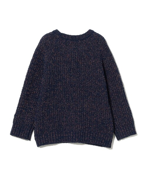 B:MING by BEAMS（ビーミングバイビームス）の「モール プルオーバー ニット 2024FW（90～140cm）（ニット/セーター・キッズ・ネイビー/イエロー・L(130-140)/S(90-100)/M(110-120)）」の21枚目の写真