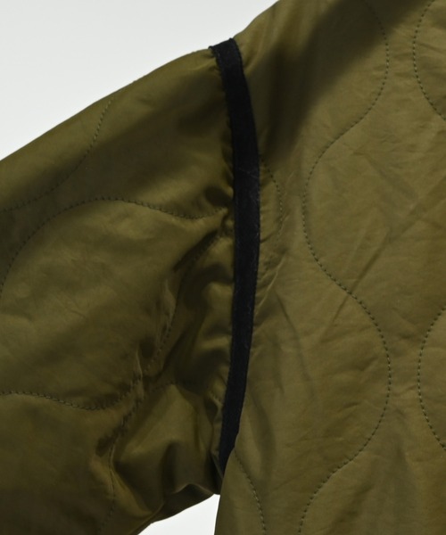 GENERATOR（ジェネレーター）の「GENERATOR/ジェネレーター ノーカラーキルティングJK（ノーカラージャケット・キッズ・アイボリー/カーキ/ブラック・M/L/XL）」の9枚目の写真