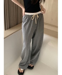 SALTMINT | 【2025SS】ストライプバンディングスラックス バレエコア(スラックス)