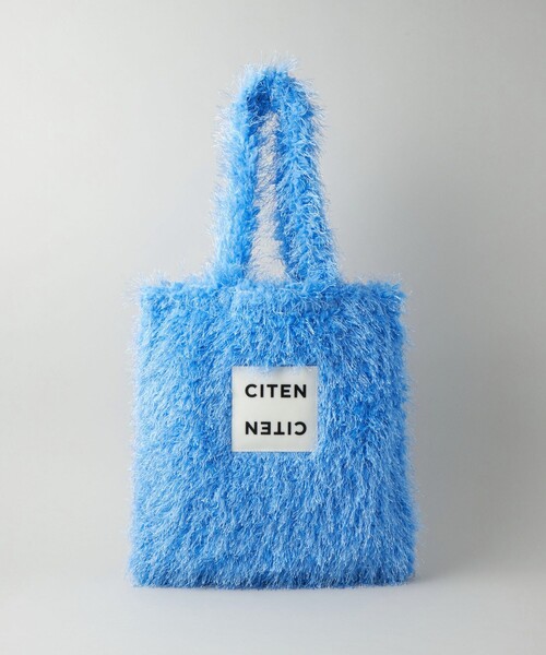 CITEN（シテン）の「＜CITEN＞フリンジトートバッグ（トートバッグ・レディース・ライトブルー/ブラック/オレンジ/ダークブラウン/ホワイト・FREE）」の7枚目の写真