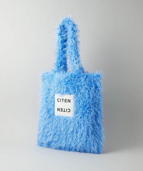 CITEN（シテン）の「＜CITEN＞フリンジトートバッグ（トートバッグ・レディース・ライトブルー/ブラック/オレンジ/ダークブラウン/ホワイト・FREE）」の8枚目の写真