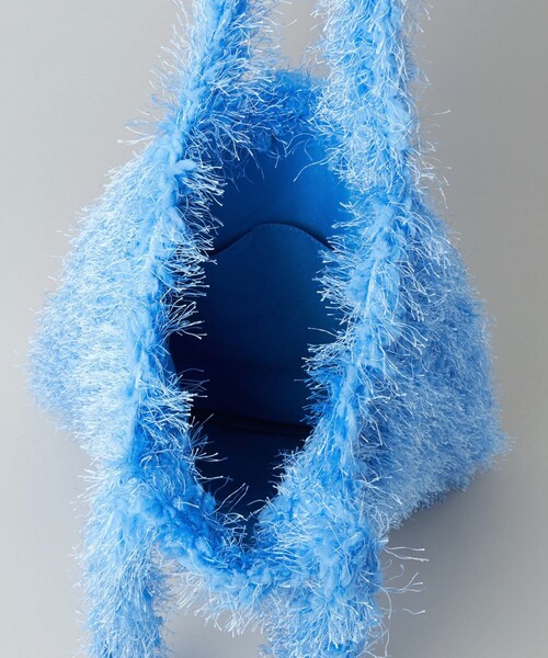 CITEN（シテン）の「＜CITEN＞フリンジトートバッグ（トートバッグ・レディース・ライトブルー/ブラック/オレンジ/ダークブラウン/ホワイト・FREE）」の10枚目の写真