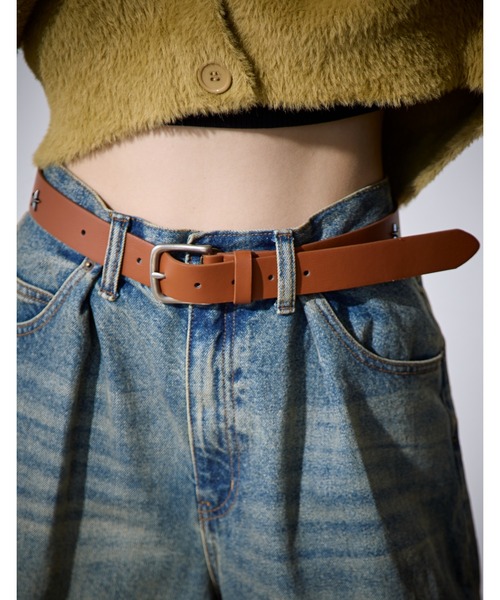 PBLIM（ページボーイリム）の「PBLIM/スタッズベルト（ベルト・レディース・ブラック/ブラウン・FREE）」の11枚目の写真