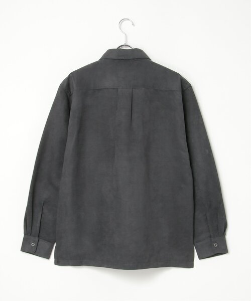 ikka(イッカ)の「【親子コーデ】フェイクスエードシャウター(シャツ/ブラウス・メンズ・ブラウン/チャコールグレー/スモークグレー・XL/L/M/S)」の21枚目の写真