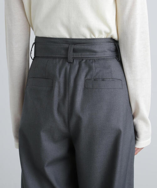 N.（N. Natural Beauty Basic）（エヌエヌナチュラルビューティーベーシック）の「◆ボリュームワイドパンツ（その他パンツ・レディース・ベージュ/チャコールグレー・SMALL/MEDIUM）」の15枚目の写真