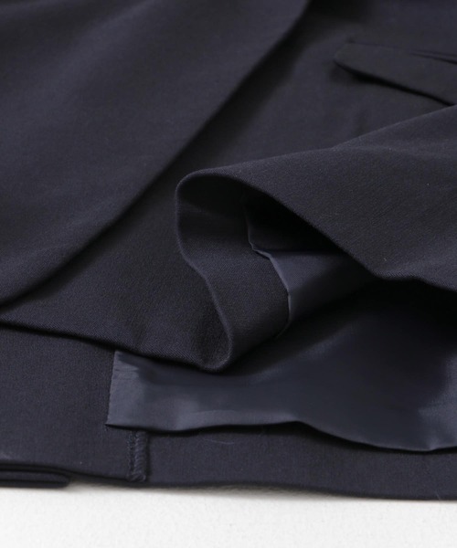 FORK&SPOON(フォークアンドスプーン)の「『セットアップ対応/イージーケア』FORK&SPOON ideal stretchジャケット(その他アウター・レディース・チェック/ネイビー・1)」の20枚目の写真