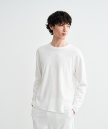 three dots（スリードッツ）の「コンパクトパイル 長袖Tシャツ（Tシャツ/カットソー）」