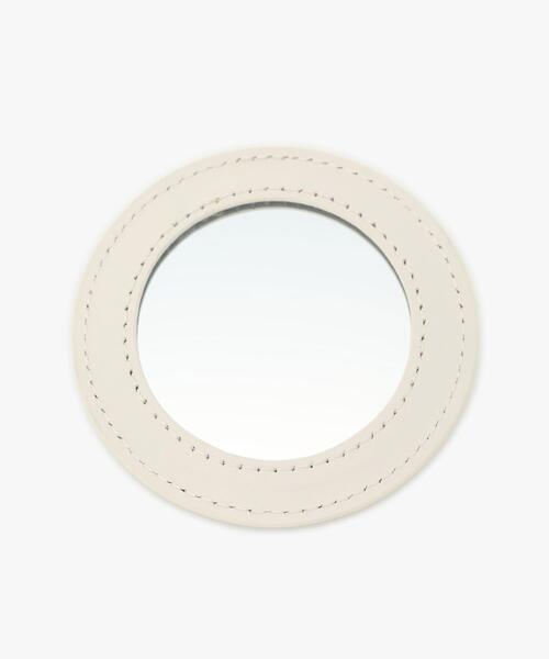 agnes b.(アニエスベー)の「WEB限定 ミラー XAA03-01(その他ビューティーグッズ・レディース・ホワイト系その他・FREE)」の2枚目の写真