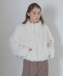 【MINERTE】boa cropped blouson / ボアクロップドブルゾン