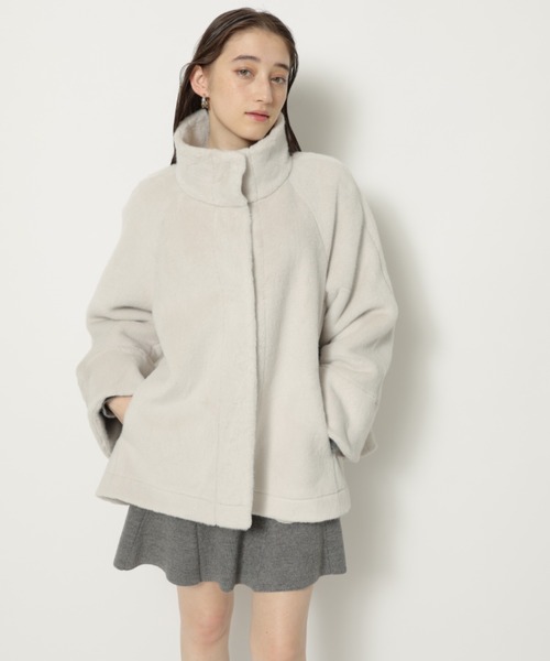 Rirandture（リランドチュール）の「エコファーケープコート（ダウン