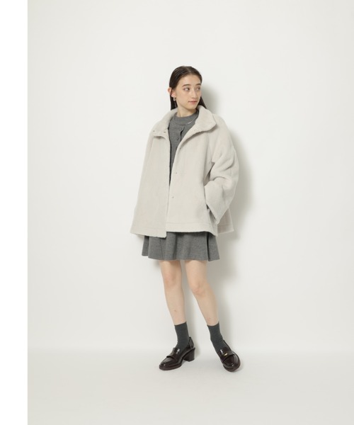 Rirandture（リランドチュール）の「エコファーケープコート（ダウン
