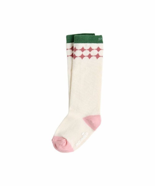 moimoln(モイモルン)の「オディークロングソックス(ソックス/靴下・キッズ・アイボリー・10cm/12cm/14cm/16cm)」の2枚目の写真