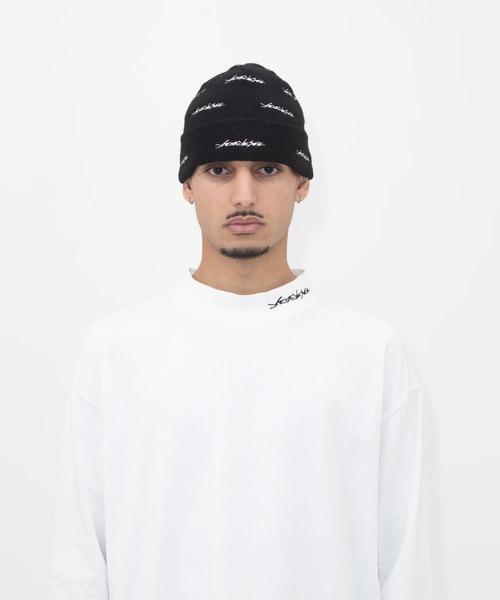 早い者勝ち！ビーニー LE SSERAFIM ホワイト セール】Y.E.S Staff Beanie（ニットキャップ/ビーニー