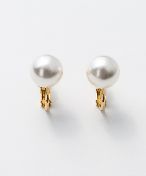 ciite'(シーテ)の「【10mm】 選べるパールイヤリング (コットンパール / アクリルパール) (両耳用)(イヤリング・レディース・ホワイト系その他/ホワイト・FREE)」の3枚目の写真