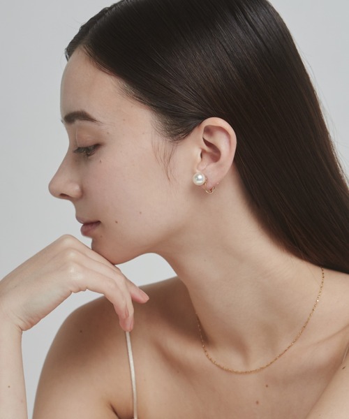 ciite'(シーテ)の「【10mm】 選べるパールイヤリング (コットンパール / アクリルパール) (両耳用)(イヤリング・レディース・ホワイト系その他/ホワイト・FREE)」の14枚目の写真