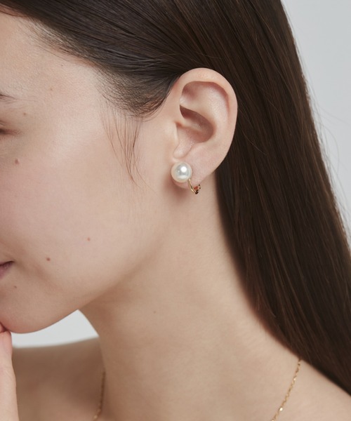 ciite'(シーテ)の「【10mm】 選べるパールイヤリング (コットンパール / アクリルパール) (両耳用)(イヤリング・レディース・ホワイト系その他/ホワイト・FREE)」の15枚目の写真