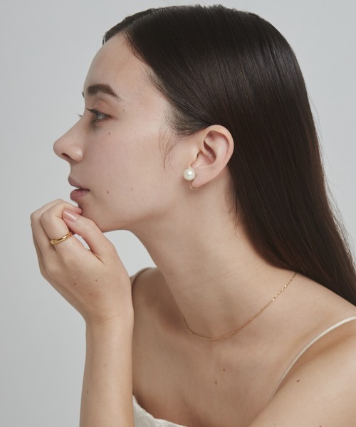 ciite'(シーテ)の「【10mm】 選べるパールイヤリング (コットンパール / アクリルパール) (両耳用)(イヤリング・レディース・ホワイト系その他/ホワイト・FREE)」の17枚目の写真