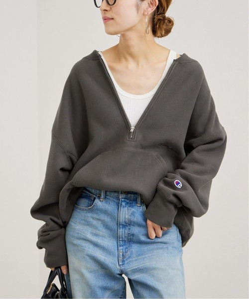 ≪追加≫Champion/チャンピオン 別注ハーフZIPリバースウィーブ
