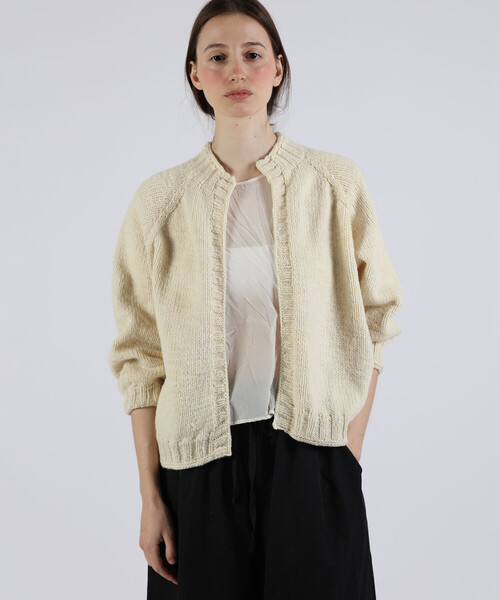 【セール】NITTO | ウール クルーネックカーディガン WOMEN（カーディガン/ボレロ）｜Bshop（ビショップ） 38,610円