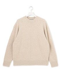 【UNISEX】ウールカシミヤ クルーニット