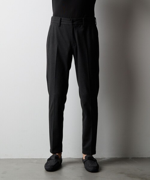 HIDEAWAYS NICOLE（ハイダウェイニコル）の「ウール調ジャージーイージースラックス（その他パンツ・メンズ・ネイビー/チャコールグレー/ブラック・SMALL/MEDIUM/LARGE/X-LARGE）」の20枚目の写真