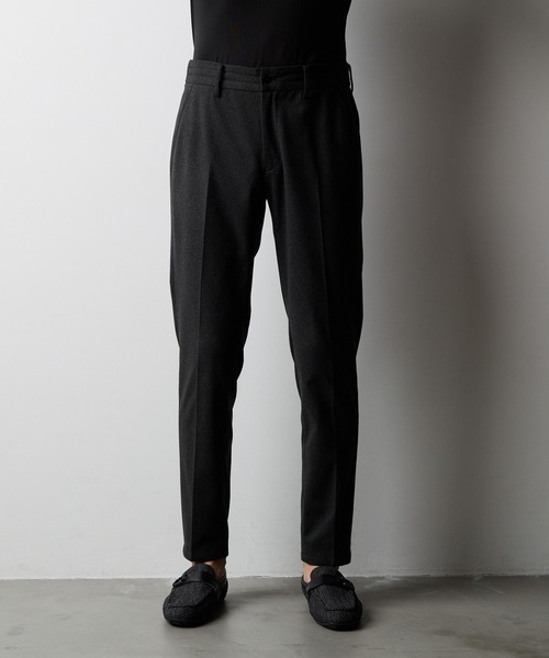 HIDEAWAYS NICOLE（ハイダウェイニコル）の「ウール調ジャージーイージースラックス（その他パンツ・メンズ・ネイビー/チャコールグレー/ブラック・SMALL/MEDIUM/LARGE/X-LARGE）」の7枚目の写真