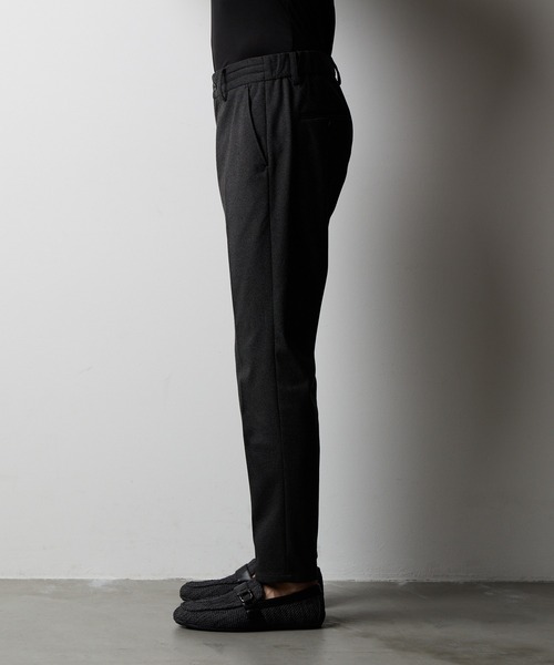 HIDEAWAYS NICOLE（ハイダウェイニコル）の「ウール調ジャージーイージースラックス（その他パンツ・メンズ・ネイビー/チャコールグレー/ブラック・SMALL/MEDIUM/LARGE/X-LARGE）」の8枚目の写真