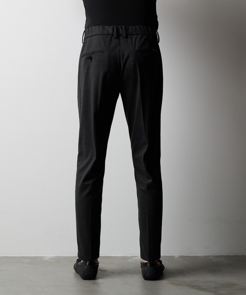 HIDEAWAYS NICOLE（ハイダウェイニコル）の「ウール調ジャージーイージースラックス（その他パンツ・メンズ・ネイビー/チャコールグレー/ブラック・SMALL/MEDIUM/LARGE/X-LARGE）」の9枚目の写真