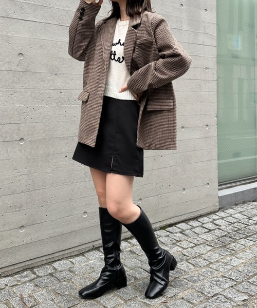 セール】チェックテーラードジャケット（テーラードジャケット）｜CLEA