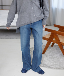 SLOBE IENA（スローブイエナ）の「LE DENIM ツイストバレルレッグデニム（デニムパンツ・レディース）」