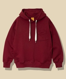 空紡糸裏毛 WIDEスピンドルPKTフーディー