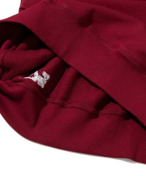 go slow caravan（ゴースローキャラバン）の「空紡糸裏毛 WIDEスピンドルPKTフーディー（パーカー・メンズ・マルーン/アイボリー/ブラック・MEDIUM/LARGE/X-LARGE）」の16枚目の写真