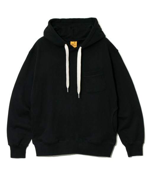 go slow caravan（ゴースローキャラバン）の「空紡糸裏毛 WIDEスピンドルPKTフーディー（パーカー・メンズ・マルーン/アイボリー/ブラック・MEDIUM/LARGE/X-LARGE）」の20枚目の写真