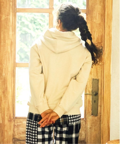 go slow caravan（ゴースローキャラバン）の「空紡糸裏毛 WIDEスピンドルPKTフーディー（パーカー・メンズ・マルーン/アイボリー/ブラック・MEDIUM/LARGE/X-LARGE）」の5枚目の写真