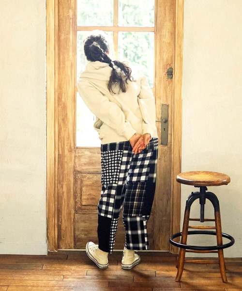 go slow caravan（ゴースローキャラバン）の「空紡糸裏毛 WIDEスピンドルPKTフーディー（パーカー・メンズ・マルーン/アイボリー/ブラック・MEDIUM/LARGE/X-LARGE）」の10枚目の写真