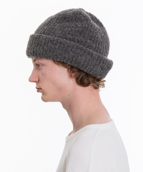 VICTIM（ヴィクティム）の「VICTIM ヴィクティム / ×CA4LA BIG KNIT CAP カシラコラボレーションアルパカビッグニットキャップ / VTM-24-A-105（ニットキャップ/ビーニー・メンズ・ブラック/ブルー/グレー/グリーン/イエロー・FREE）」の3枚目の写真