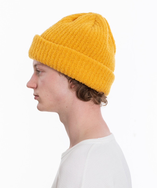 VICTIM（ヴィクティム）の「VICTIM ヴィクティム / ×CA4LA BIG KNIT CAP カシラコラボレーションアルパカビッグニットキャップ / VTM-24-A-105（ニットキャップ/ビーニー・メンズ・ブラック/ブルー/グレー/グリーン/イエロー・FREE）」の11枚目の写真