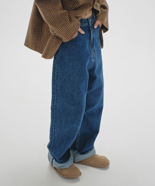 TODAYFUL(トゥデイフル)の「TODAYFUL Cary's Denim 12421401(デニムパンツ・レディース・ブルー・MEDIUM/LARGE/X-SMALL/SMALL)」の3枚目の写真