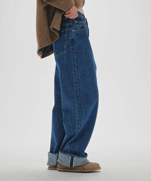 TODAYFUL 新品 デニムパンツ TODAYFUL 「TODAYFUL」 デニムパンツ 23inch ネイビー レディース