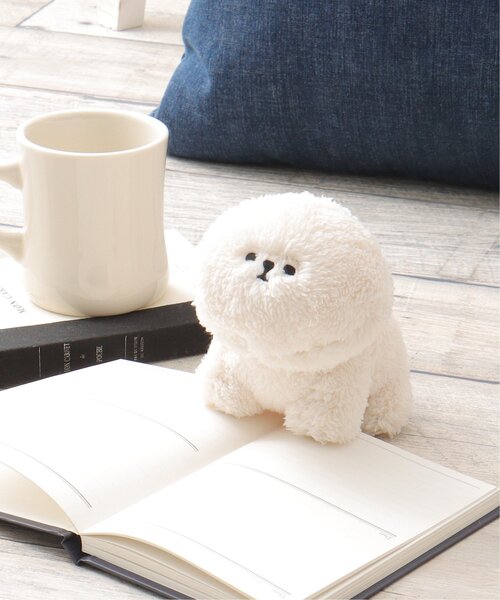 LBC（エルビーシー）の「PLUFFY マスコット モコモコ（クッション/クッションカバー・レディース・ホワイト・FREE）」の9枚目の写真