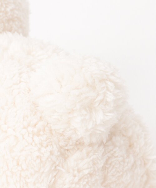 LBC（エルビーシー）の「PLUFFY マスコット モコモコ（クッション/クッションカバー・レディース・ホワイト・FREE）」の3枚目の写真