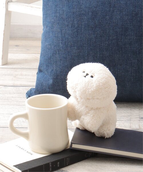 LBC（エルビーシー）の「PLUFFY マスコット モコモコ（クッション/クッションカバー・レディース・ホワイト・FREE）」の5枚目の写真