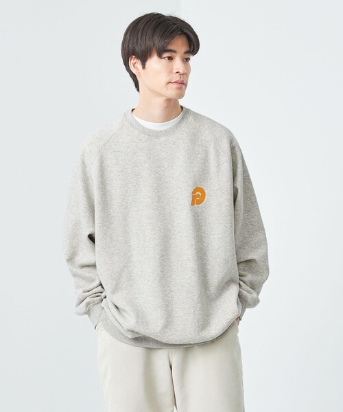 【WEB限定】＜GLR or＞ロゴ クルーネック スウェット（スウェット）｜green label relaxing（グリーンレーベルリラクシング） 5,940円