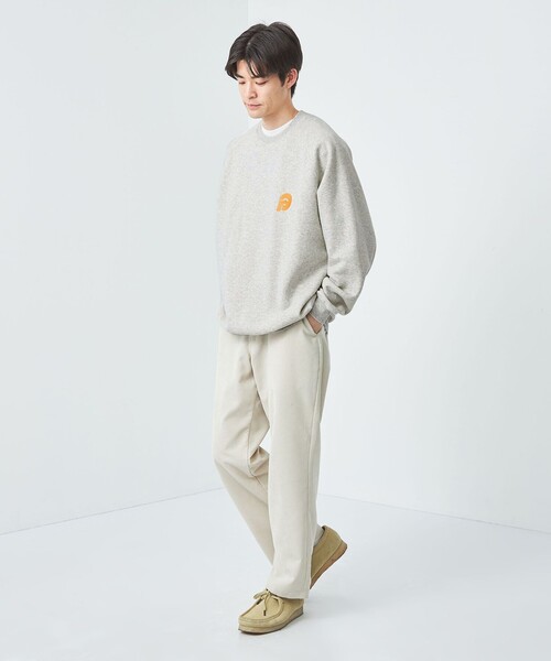 green label relaxing（グリーンレーベルリラクシング）の「【WEB限定】＜GLR or＞ロゴ クルーネック スウェット（スウェット・メンズ・ネイビー/ブラック/グレー・XL/L/S/M）」の19枚目の写真