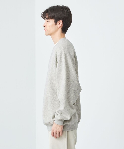 green label relaxing（グリーンレーベルリラクシング）の「【WEB限定】＜GLR or＞ロゴ クルーネック スウェット（スウェット・メンズ・ネイビー/ブラック/グレー・XL/L/S/M）」の15枚目の写真