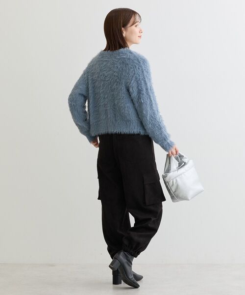 Sugar spoon(シュガースプーン)の「・SUGAR SPOONスエードポンチカーゴパンツ(その他パンツ・レディース・ブラック/グレー/ベージュ/アイボリー・FREE)」の8枚目の写真