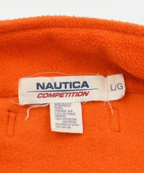 NAUTICA（ノーティカ）の「【ヴィンテージ古着】90’s NAUTICA ハーフジップフリース（その他アウター・メンズ・オレンジ・LARGE）」の2枚目の写真